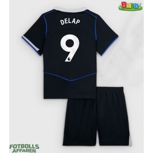 Chelsea Liam Delap #9 Tredjeställ Barn 2025-26 Kortärmad (+ Korta byxor)